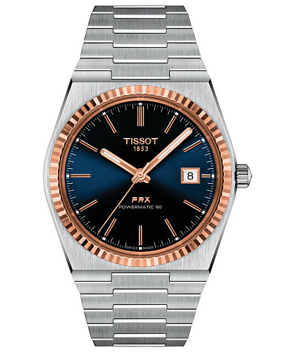 Tissot PRX Powermatic 80 18K Gold Bezel T931.407.41.041.00